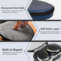 WIWU AirPods Max Tok Intelligens Alvó Mód Kemény EVA Hordozótok Apple AirPods Max Fejhallgató Védőtok Ultravékony Kiegészítő 5