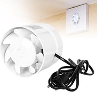 WIYETY 100mm Füstelvezető Ventilátor 130 m³/h Visszacsapó Szeleppel 2