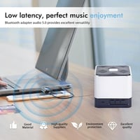 WIYETY Bluetooth 5.0 adapter 2 az 1-ben vezeték nélküli adó vevő 3.5mm jack USB 7