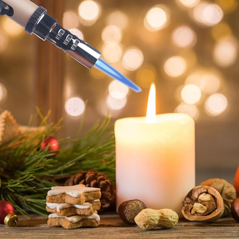 WIYETY Jet Flame szélálló gázöngyújtó biztonsági zárral és állítható lánggal