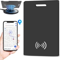 WIYETY Slim Tracker Kártya - Tárcakövetõ Apple Find My-hez, Vezeték Nélküli Töltés, IP68 Vízálló 1