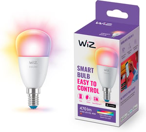 WiZ RGB LED žarulja, E14, pametna WiFi i Bluetooth kontrola, 40 W