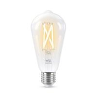 Bec LED WiZ E27 Edison cu filament, Alb reglabil, Design vintage transparent, 60W, Dimbil, Alb cald-rece, Control prin aplicație și voce, 1 buc. 4