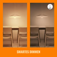 Bec WiZ E27 Filament LED 2 buc. - 806 lm, 60W, Transparent, Alb reglabil, Dimmabil, WLAN, Control inteligent prin aplicație și voce 7