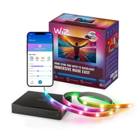 WiZ HDMI Sync Box s podsvietením TV, pre 55-65 palcové TV, RGBIC LED pás, 4K 60Hz, HDMI 2.0, viacfarebné, ovládanie aplikáciou a hlasom 1