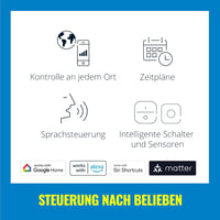 WiZ LED szalag 4m RGB+fehér, dimmelhető, okos vezérlés WiFi-n és hangutasítással 10