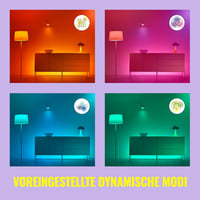 WiZ LED szalag 4m RGB+fehér, dimmelhető, okos vezérlés WiFi-n és hangutasítással 8