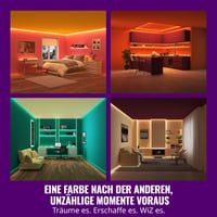 WiZ RGB LED pásik 5 m – 16 miliónov farieb a odtiene bielej, WiFi, hlasové ovládanie, kompatibilné s Google Home, Alexa a HomeKit 3