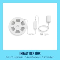 WiZ RGBIC LED szalag 5m WiFi okos világítás 16 millió szín - 5 m 6