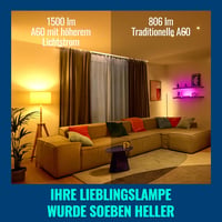 WiZ Smart LED A60 E27 100W Dimmable Okos Izzó Alexa Google HomeKit Kompatibilis 2