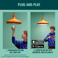 WiZ Smart LED A60 E27 100W Dimmable Okos Izzó Alexa Google HomeKit Kompatibilis 10