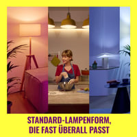 WiZ pametna LED žarulja A60, podesiva bijela svjetlost, grlo E27, 100 W, 1521 lumena, prigušiva, kompatibilna s Alexa, Google Assistant i Apple Home, 1 kom. 4