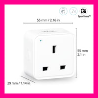 WiZ Smart Plug inteligentná WiFi zásuvka typu F, 230V, s hlasovým ovládaním a meraním spotreby, 1 ks v balení 2