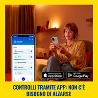 WiZ Wi-Fi inteligentná zásuvka, typ F, 230V, s certifikáciou Matter, kompatibilná s Alexa, Google Home a Apple Home, hlasové ovládanie, 1 ks 5