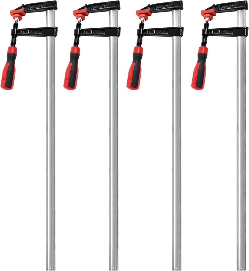 Wizerry Csavaros Szorítóvilla Készlet 600mm Fa Munkához DIY Szerszám 4db