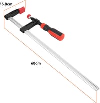 Wizerry Csavaros Szorítóvilla Készlet 600mm Fa Munkához DIY Szerszám 4db 7