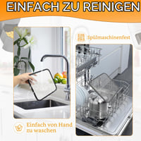 Magnetický kryt proti prskaniu tuku WJMY z nehrdzavejúcej ocele, príslušenstvo pre fritézy Cosori TurboBlaze 5,5 l, 6,0 l, 6,2 l, Philips HD9285 XXL 7,2 l, HD9270 XL 6,2 l 6