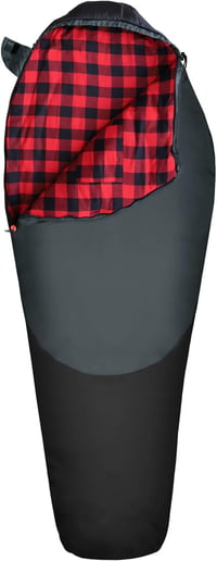 WKFAMOUT Mumia Hálózsák -12°C-ig 500GSM Flanel 3-4 Évszak Kemping Utazás 8
