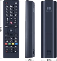 WKOLF csere távirányító CGV Premio Sat HD-W3/W4/W5 vevőhöz 3