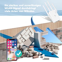 Qwdqwd WiFi Erősítő 300Mbps 4 Antennás Jelerősítő Ethernet Porttal 2