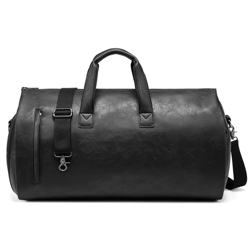 Geantă de voiaj pliabilă 2 în 1 WLDOCA cu compartiment pentru pantofi, 55L, Negru