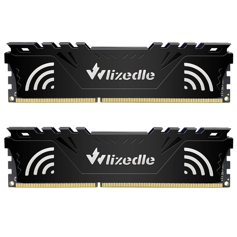Wlizedle DDR3 stolni RAM 16 GB komplet (2x8 GB) 1866 MHz CL13 240-pin - crni