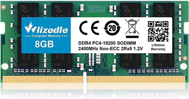 Wlizedle DDR4 2400MHz 8GB SO-DIMM Laptop RAM Memória Modul