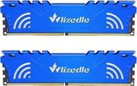 Wlizedle DDR4 3600MHz 16GB (2x8GB) XMP 2.0 Gaming RAM CL18 Kék 1