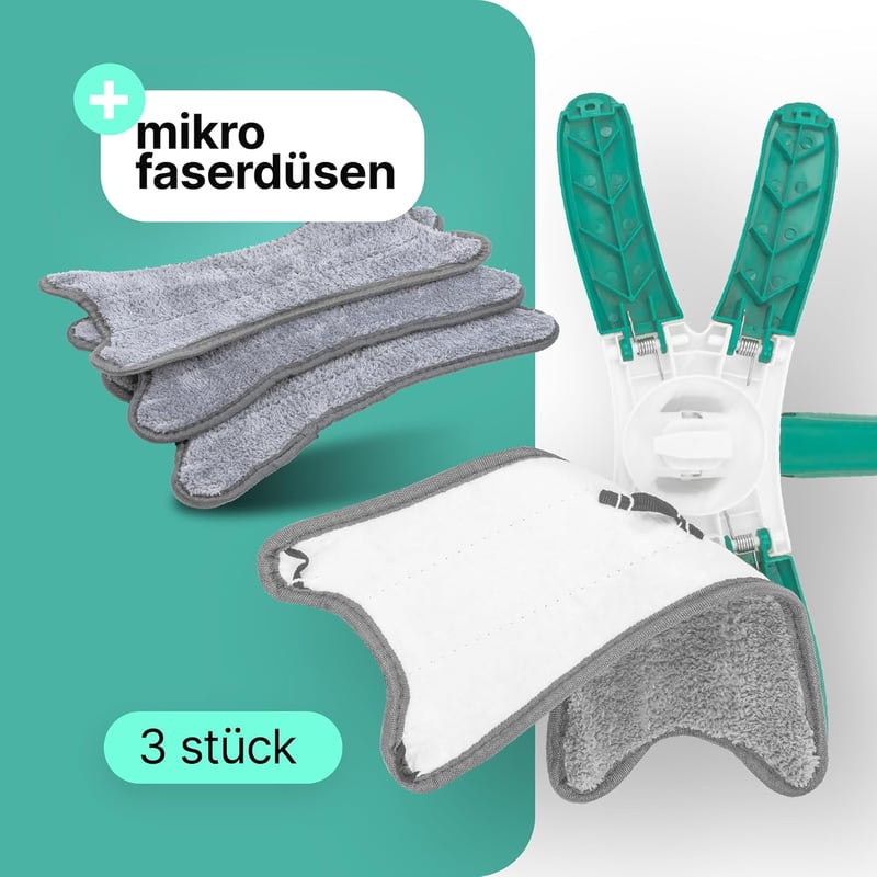 WMC TOOLS X-Typ Forgó Felmosó Szett 360° Centrifuga Funkcióval 2 Kendővel