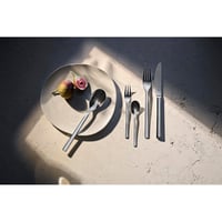 Set de tacâmuri WMF Atria, 60 piese, 12 persoane, oțel inoxidabil Cromargan 18/10, finisaj lustruit, cu cuțite monobloc, compatibil cu mașina de spălat vase 8