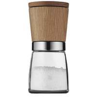 Râșniță de sare și piper WMF Ceramill Nature, lemn, mecanism de măcinare ceramic, transparent, 13,8 cm, pentru sare, piper, chili, fără umplutură 3