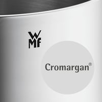 Oală WMF Function 4 20 cm 3,4 l cu capac din sticlă, roșie, oțel inoxidabil Cromargan, pentru plită cu inducție, cu scală gradată la interior, 4 funcții de scurgere 7
