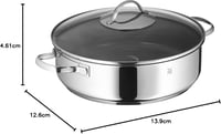 WMF Indukciós Lábas 28 cm Rozsdamentes Acél Edény - stewpan classic 7