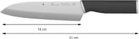 WMF Kineo Santoku kés 18 cm pengével, japán stílusú konyhai kés, német gyártás - santoku knife 2