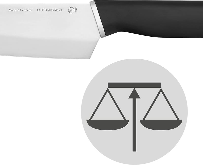 WMF Kineo Santoku kés 18 cm pengével, japán stílusú konyhai kés, német gyártás - santoku knife
