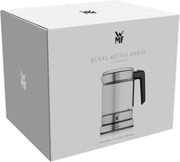 WMF Küchenminis 2in1 Vario üveg vízforraló teafőző 1L 1900W hőmérséklet szabályozás 7
