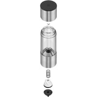 Râșniță de condimente WMF Mini 11 cm, mecanism de măcinare ceramic, oțel inoxidabil Cromargan și sticlă, pentru sare, piper și chili, neîncărcată 9