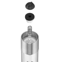 Râșniță de condimente WMF Mini 11 cm, mecanism de măcinare ceramic, oțel inoxidabil Cromargan și sticlă, pentru sare, piper și chili, neîncărcată 4