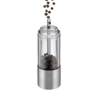 Râșniță de condimente WMF Mini 11 cm, mecanism de măcinare ceramic, oțel inoxidabil Cromargan și sticlă, pentru sare, piper și chili, neîncărcată 6