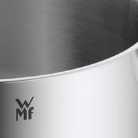 WMF Mini Lábas 10 cm Rozsdamentes Acél Kis Szószos Serpenyő Tejforraló Edény Indukciós Főzőlaphoz 2