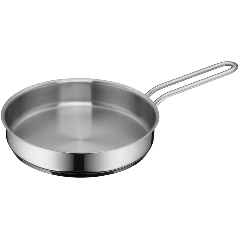 Tigaie WMF Mini 18 cm – Oțel inoxidabil Cromargan, pentru inducție, fără strat antiaderent, stivuibilă, pentru porții mici