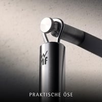 Lis na cesnak WMF Profi Plus, nehrdzavejúca oceľ, 17,5 cm, čiastočne matný povrch Cromargan, vhodný do umývačky riadu 6