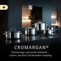 WMF Provence Plus 9 részes edénykészlet indukcióhoz - Cromargan rozsdamentes acél, üvegfedővel, 16/20/24 cm-es lábosok, mosogatógépben mosha 2