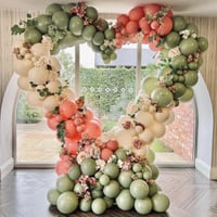 WMYYLX Svadobný oblúk v tvare srdca 2x2 m, kovový dekoračný oblúk, zlatý, na balónovú girlandu, záhradné popínavé rastliny, svadobná a párty dekorácia 4