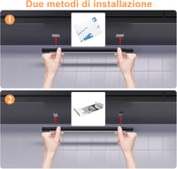 WOBANE Dimmer LED Konyhapult Lámpa Szenzorral 3x30cm Meleg Fehér 2700K 5