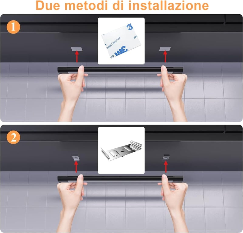 WOBANE Dimmer LED Konyhapult Lámpa Szenzorral 3x30cm Meleg Fehér 2700K
