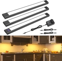 WOBANE Dimmer LED Konyhapult Lámpa Szenzorral 3x30cm Meleg Fehér 2700K 1
