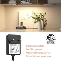 WOBSION LED Konyhapult Lámpa 30cm Érintésmentes Dimmer Semleges Fehér 4000K 3