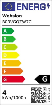 WOBSION LED Konyhapult Lámpa 30cm Érintésmentes Dimmer Semleges Fehér 4000K 9