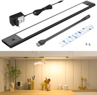 WOBSION LED Konyhapult Lámpa 30cm Érintésmentes Dimmer Semleges Fehér 4000K 1